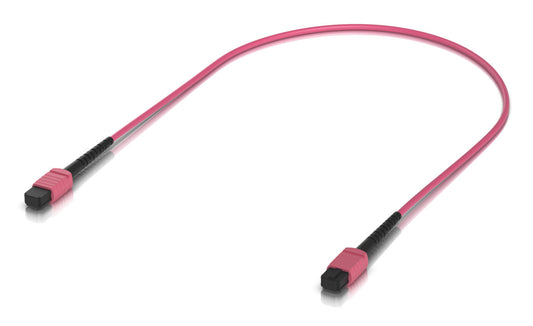 Ubiquiti UACC-OFC-MA-MPMP-0.5M-10 InfiniBand/fibre optic cable MPO/UPC Rose