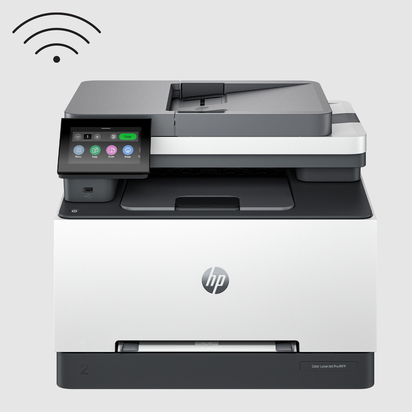 HP LaserJet Pro 3302fdn Multifunction Color Printer, Ethernet Only; Copier, Scanner