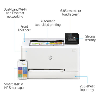HP Color LaserJet Pro LaserJet Pro M255dw Wireless Color Printer, Duplex
