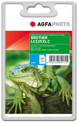 AgfaPhoto APB125CD ink cartridge Cyan