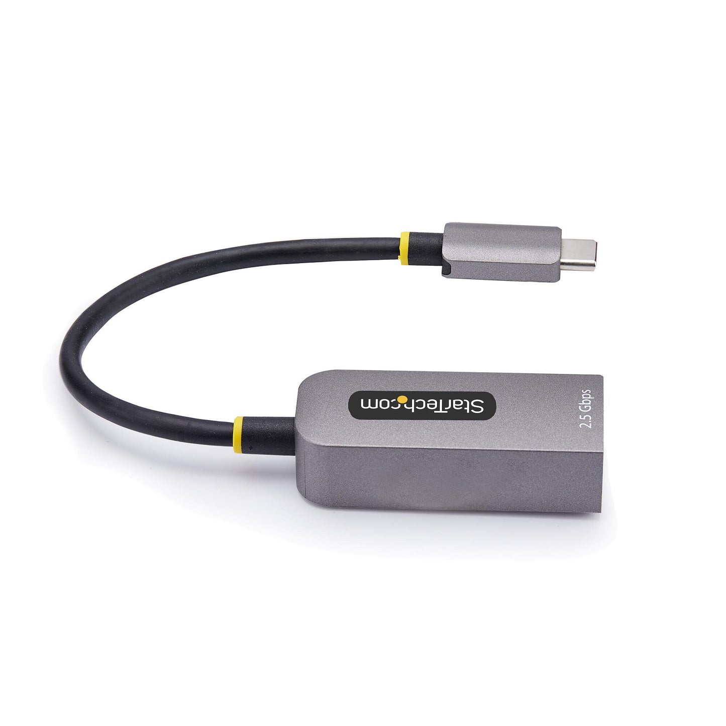 StarTech.com 2.5GbE USB-C to Ethernet Adapter, NBASE-T NIC, USB 3.0 Type-C 2.5/1G Multi Speed Network, Thunderbolt Compatible, Windows & Mac