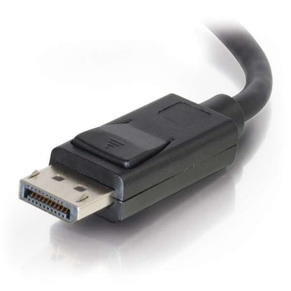 C2G 10ft (3m) DisplayPortTM Cable with Latches 4K 60Hz UHD M/M - Black