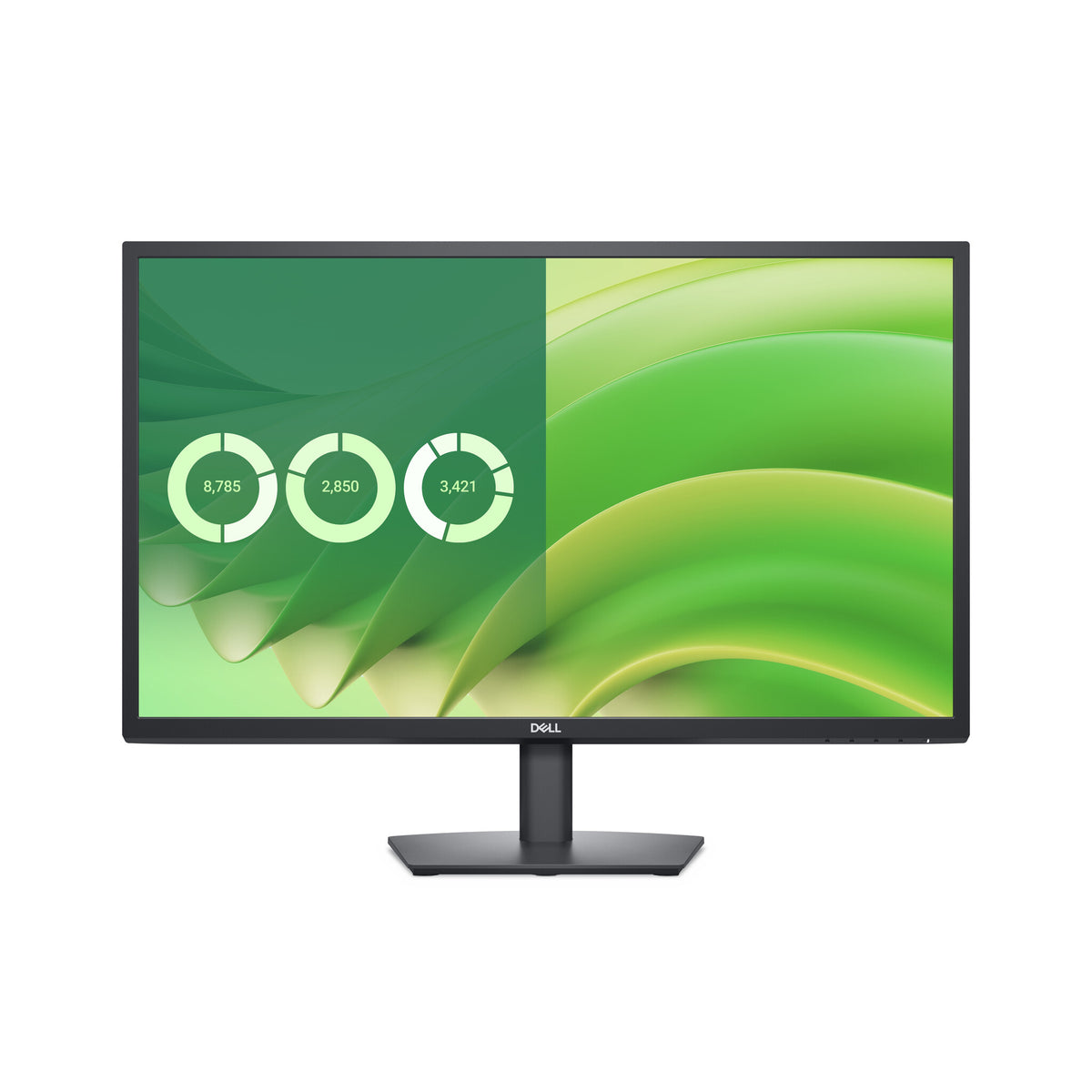 DELL E Series E2725H monitor, 68.6 cm (27-inch), 1920 x 1080 pixels, Full HD, LED, black
