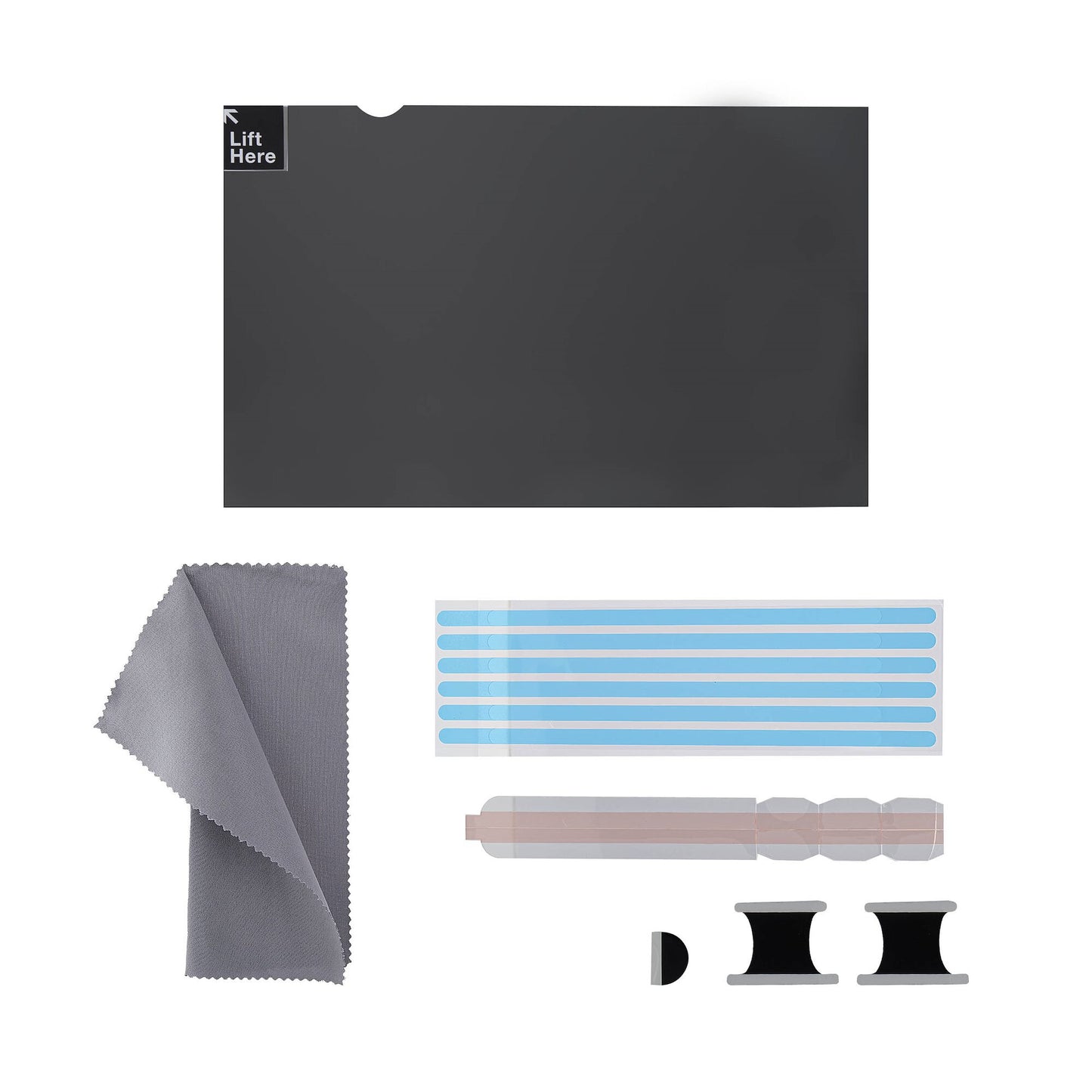 StarTech.com 16-inch 16:10 Bright Privacy Screen Filter with Touch, Flip-Over, 75% Light Transmittance, Anti-Glare Privacy Filter, +/- 30 Deg. View Angle