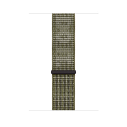 Apple 45mm Sequoia/Pure Platinum Nike Sport Loop