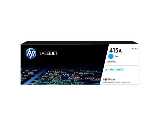 HP 415A Cyan Original LaserJet Toner Cartridge