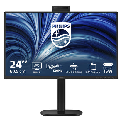 Philips 3000 series 24B2U3301H/00 computer monitor 60.5 cm (23.8") 1920 x 1080 pixels Full HD LCD Black