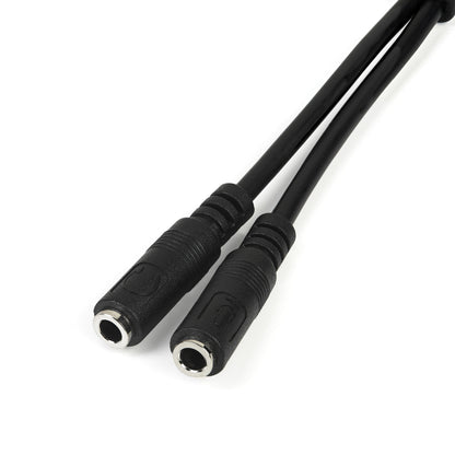 StarTech.com Headset adapter for headsets with separate headphone / microphone plugs - 3.5mm 4 position to 3 position and 2 position 3.5mm M/F