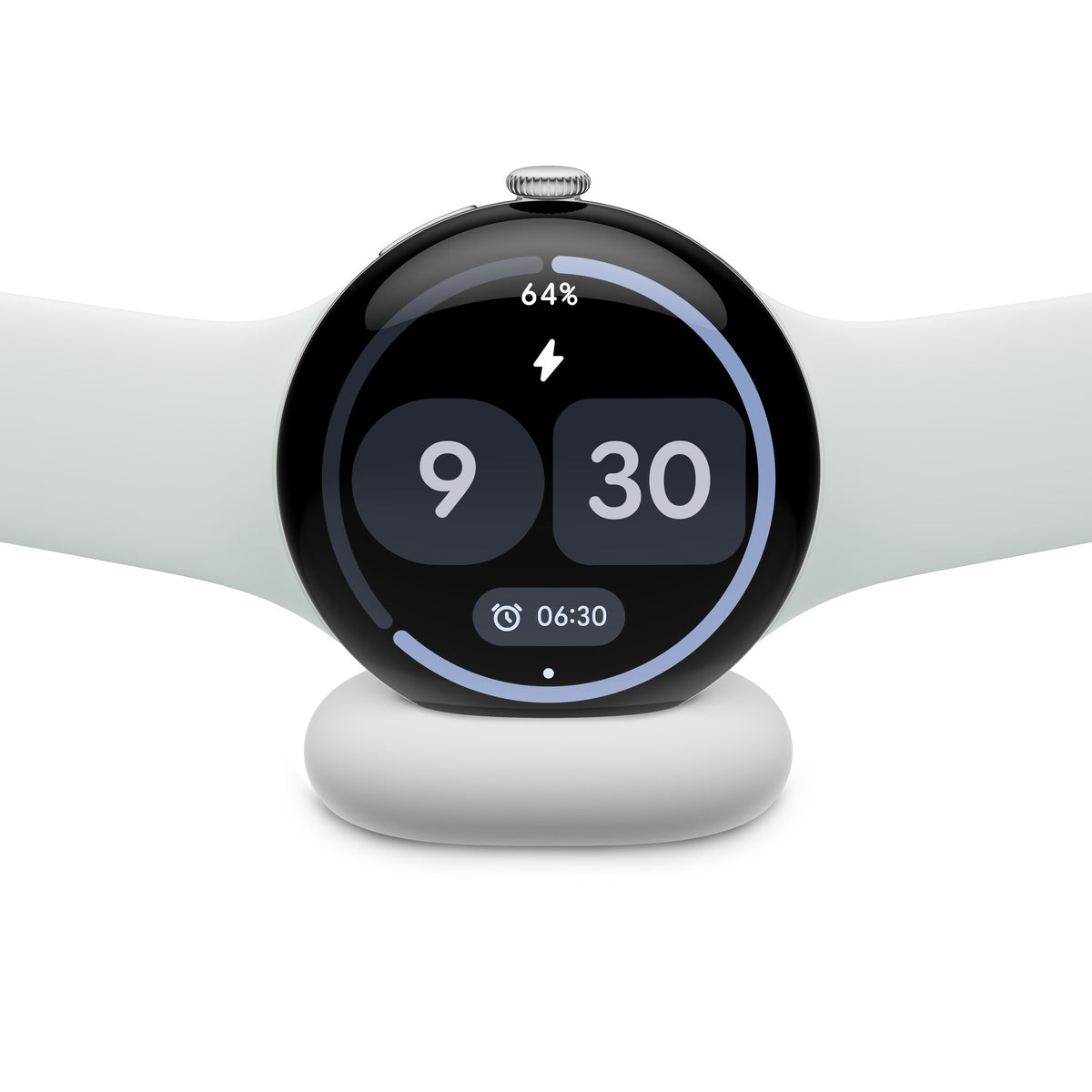 Google Pixel Watch 5 AMOLED 41 mm Digital Touchscreen Silver Wi-Fi GPS (satellite)