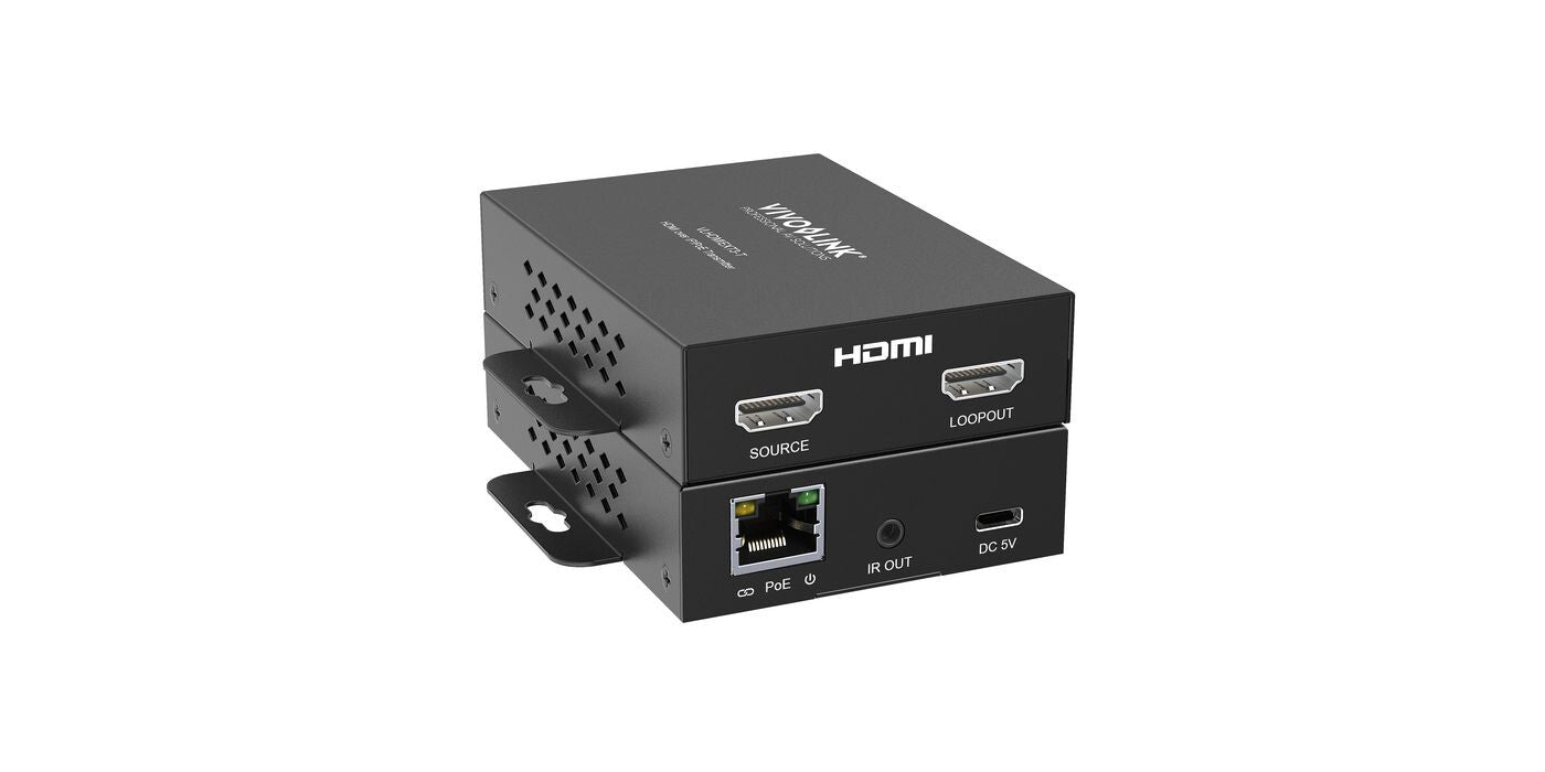Vivolink VLHDMIEXT3-T AV extender AV transmitter Black