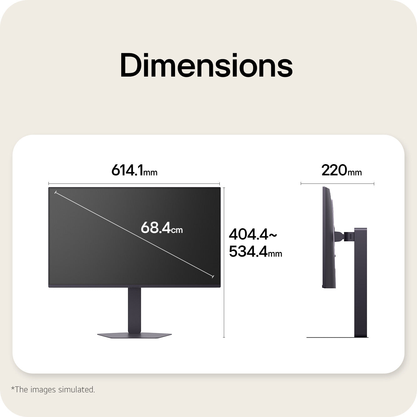 LG ELECTRONICS computer monitor 68.6 cm (27") 1920 x 1080 pixels Full HD LCD Black