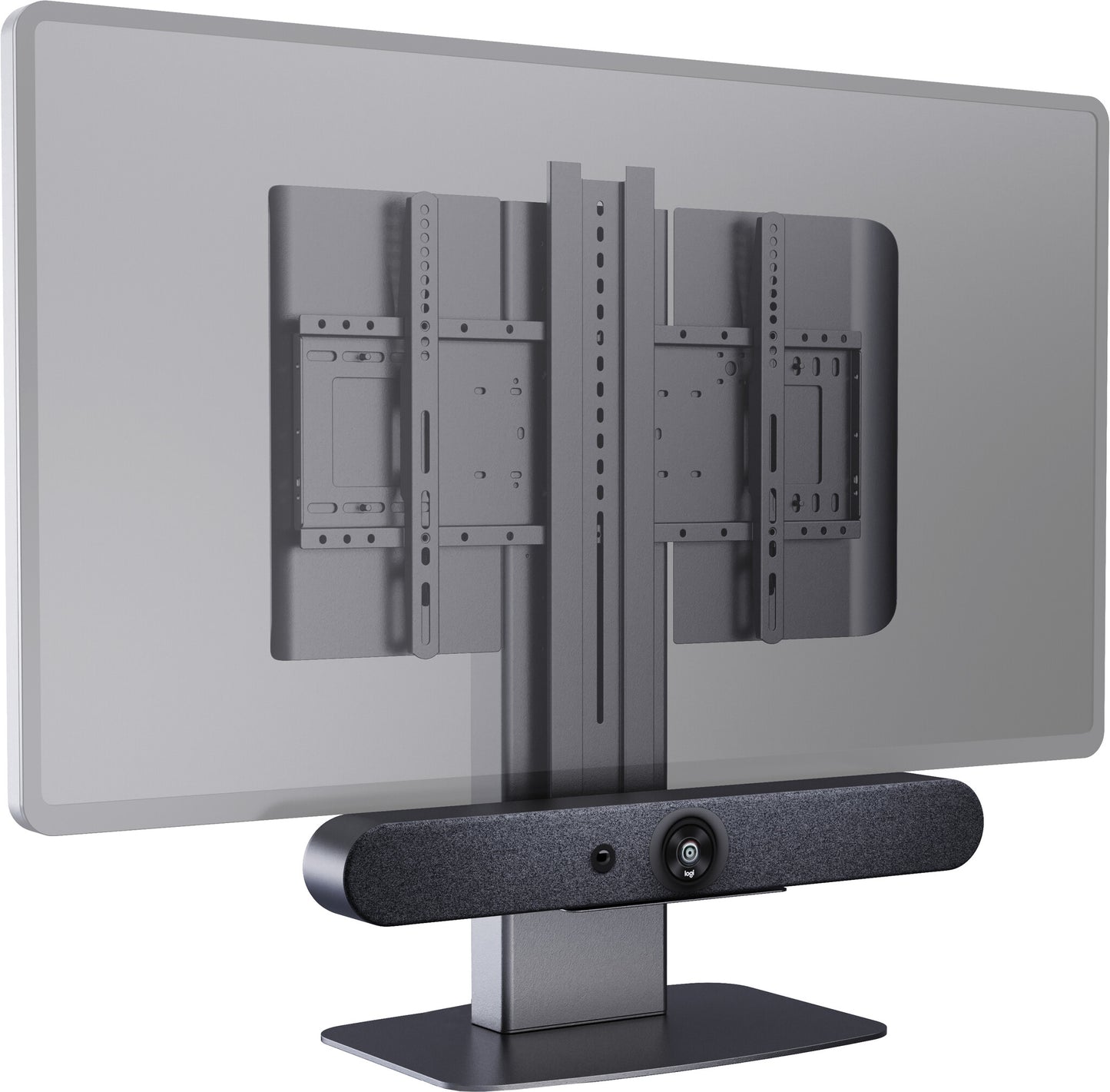 Vision VFM-DSXP monitor mount / stand 165.1 cm (65") Desk Black