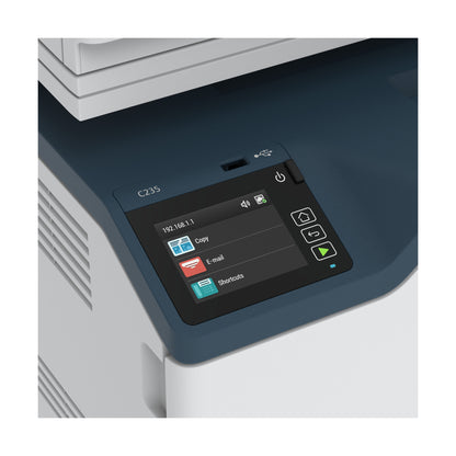 Xerox C235 A4 22ppm Wireless Copy/Print/Scan/Fax PS3 PCL5e/6 ADF 2 Trays Total 251 Sheets UK