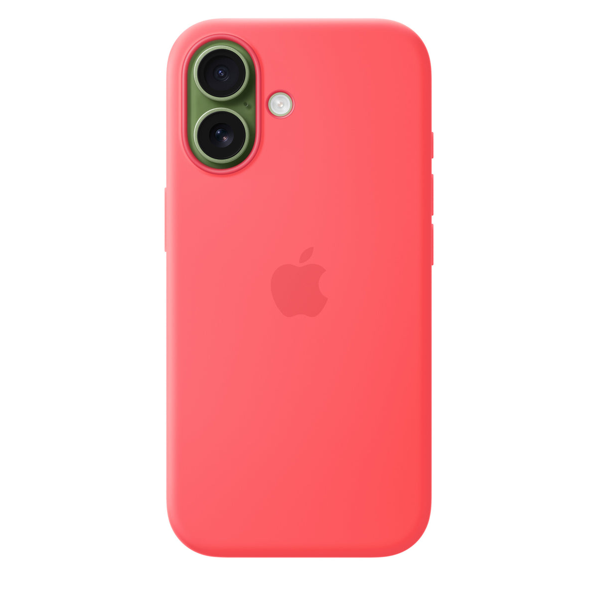 Apple iPhone 17 Silicone Case with MagSafe – Bright Guava