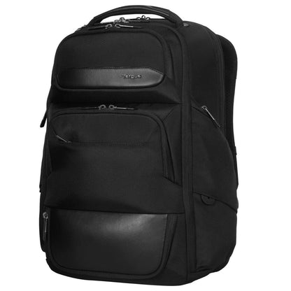 Targus HeritageLuxe backpack Travel backpack Black Polyester