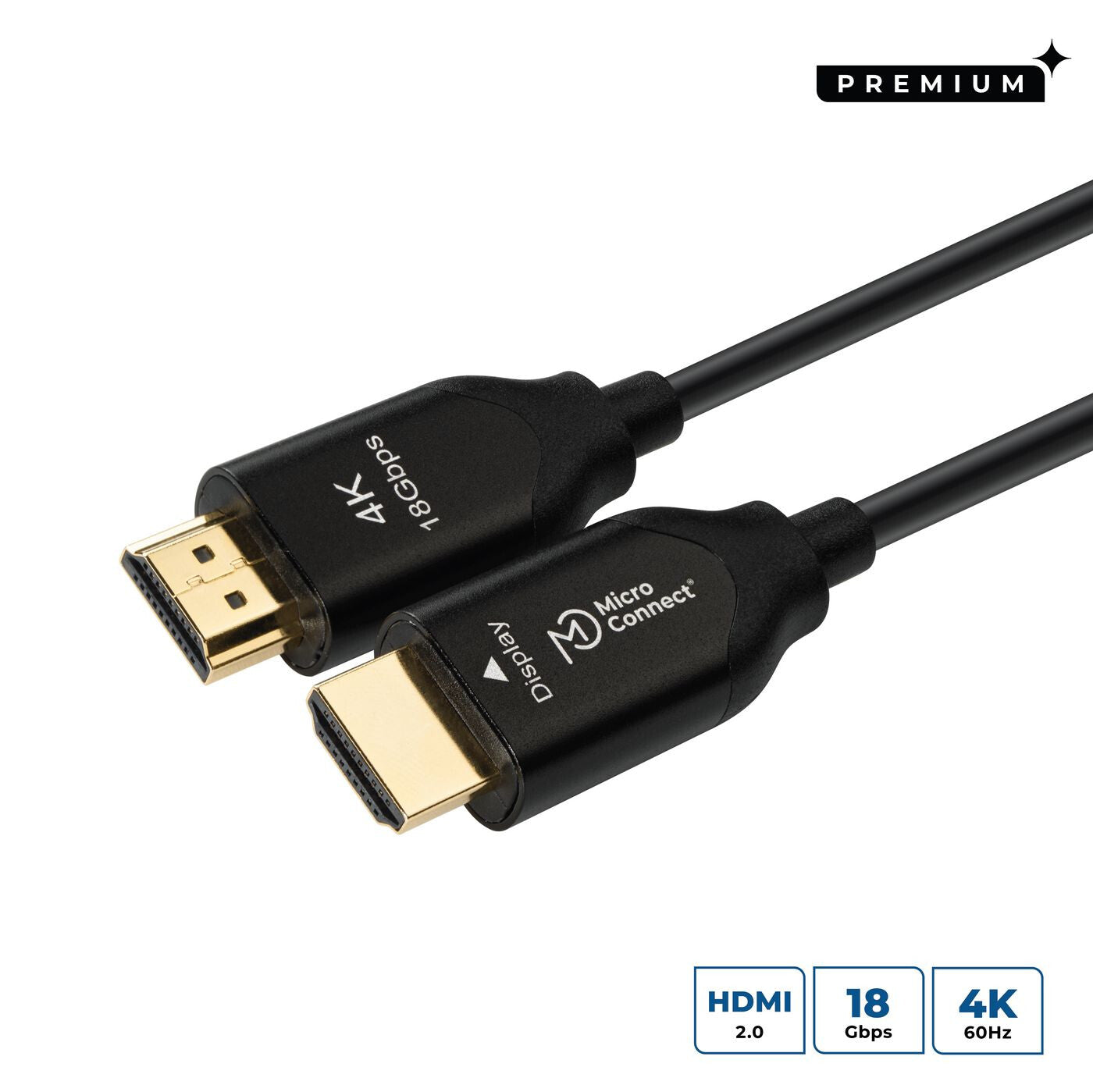 Microconnect Premium Optic HDMI Cable 30m
