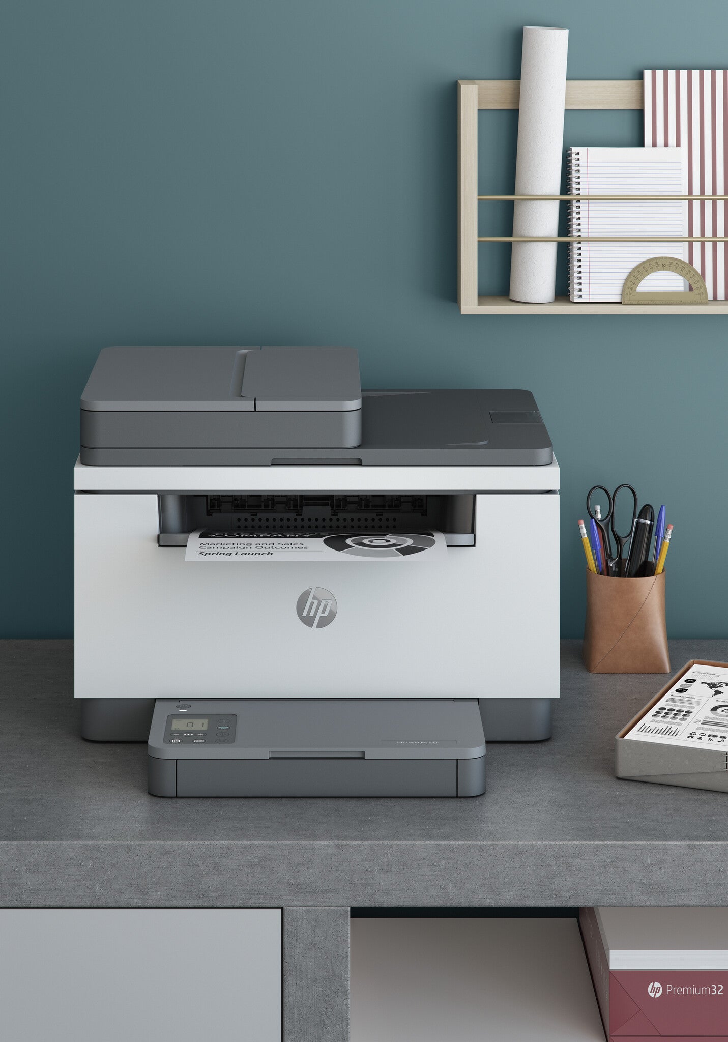 HP LaserJet M234dw Wireless Multifunction Black and white Printer, Copier, Scanner; Duplex