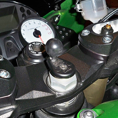 RAM Mounts Motorcycle Fork Stem Double Ball Mount