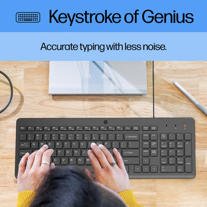HP 150 Wired Mouse and Keyboard