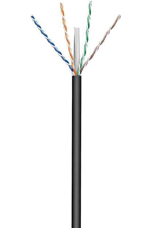 Microconnect KAB023-100 networking cable Black 100 m Cat6 U/UTP (UTP) Round