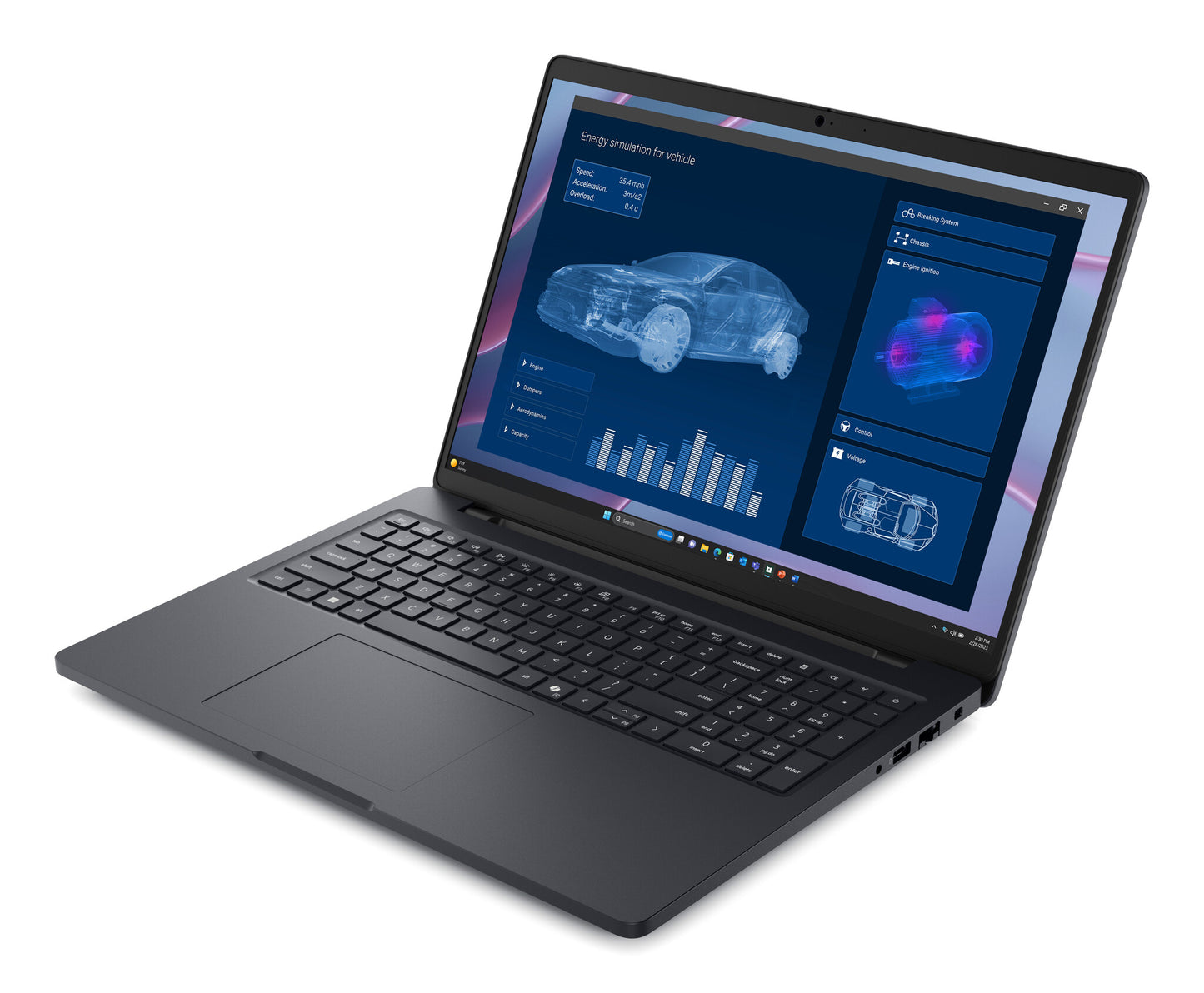 DELL Pro Max 16 MC16255 Copilot+ PC AMD Ryzen AI 7 PRO PRO 350 Mobile workstation 40.6 cm (16") Full HD+ 32 GB LPDDR5x-SDRAM 512 GB SSD NVIDIA RTX PRO 500 Blackwell Wi-Fi 7 (802.11be) Windows 11 Pro UK English Black