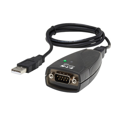 Tripp Lite USA-19HS Keyspan USB to Serial Adapter - USB-A Male to DB9 RS232 Male, 3 ft. (0.91 m), TAA