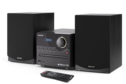 Sharp XL-B517D Home audio micro system 45 W Black