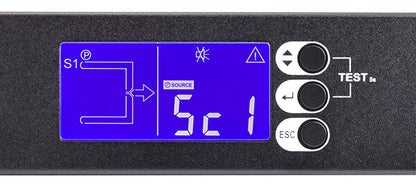 Eaton ATS16N power distribution unit (PDU) 9 AC outlet(s) 1U Black