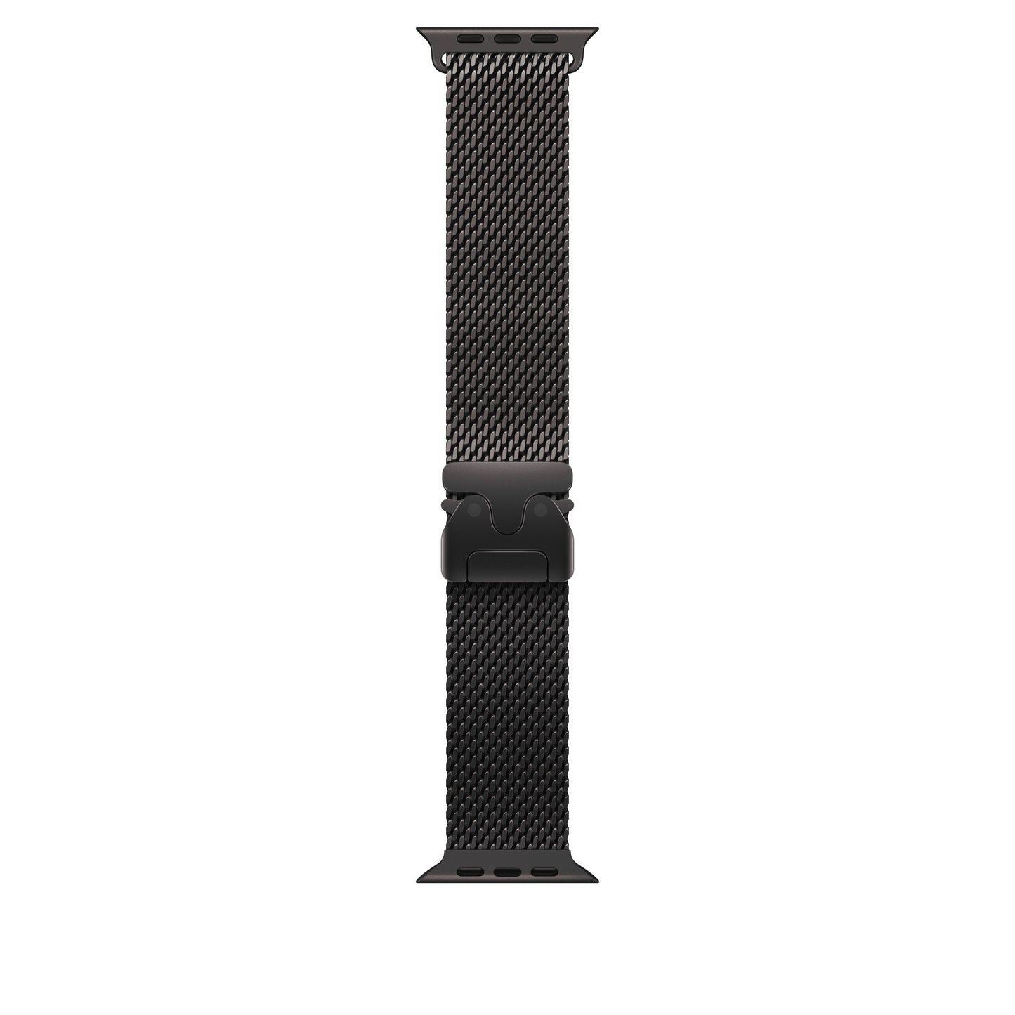 Apple 49mm Black Titanium Milanese Loop - Medium