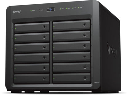 Synology DiskStation DS2422+ NAS/storage server Tower Ryzen Embedded V1500B 4 GB DDR4 0 TB DiskStation Manager Black