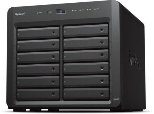 Synology DiskStation DS2422+ NAS/storage server Tower Ryzen Embedded V1500B 4 GB DDR4 0 TB DiskStation Manager Black