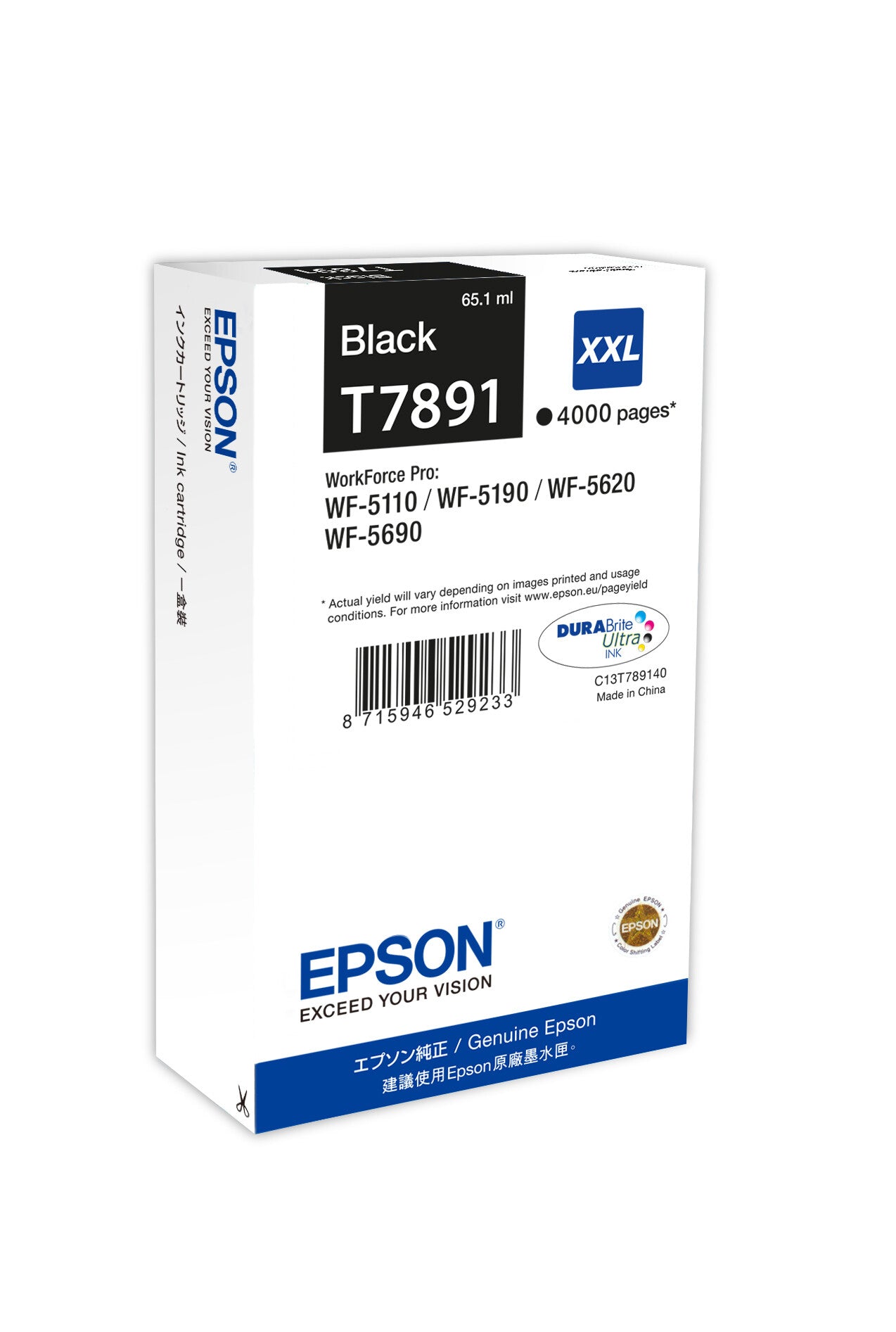 Epson Ink Cartridge XXL Black