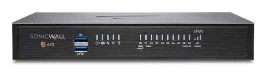 SonicWall TZ670 hardware firewall Desktop 5 Gbit/s