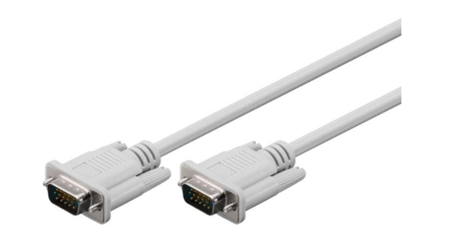 Microconnect VMM102C VGA cable 2 m VGA (D-Sub) White