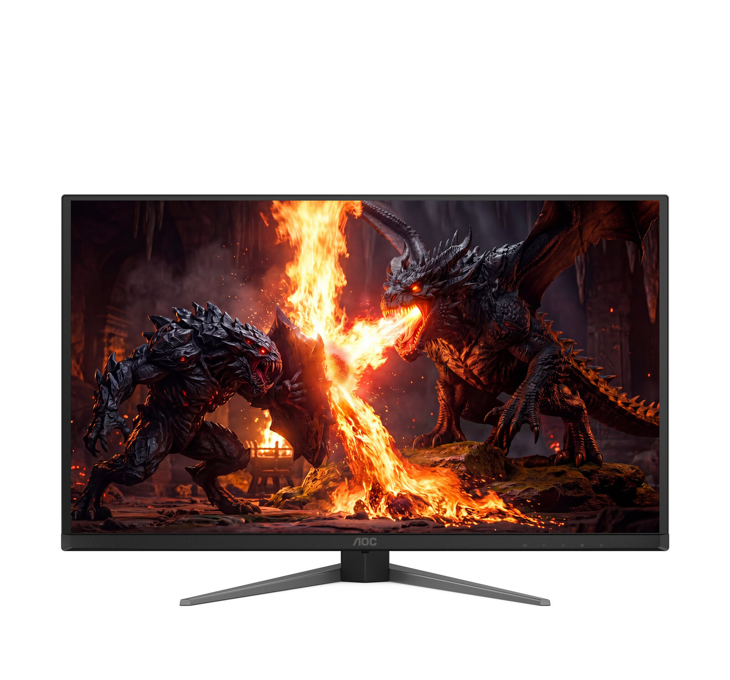 AOC G4 Q27G4ZD computer monitor 67.3 cm (26.5") 2560 x 1440 pixels Quad HD QD-OLED Black, Red