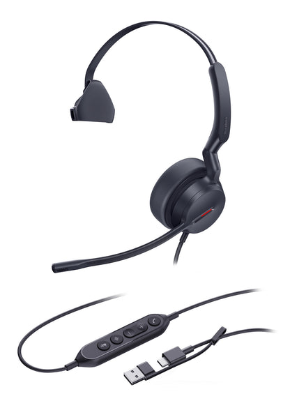 Yealink UH44 Mono USB-C/A Headset