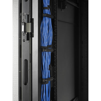 APC NetShelter Cable Management, Vertical Cable Manager, Rings, Set of 100, Black, 107 x 53 x 18 mm