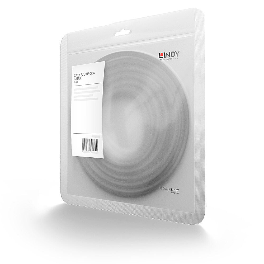 Lindy 47246 networking cable Grey 5 m Cat6 F/UTP (FTP)