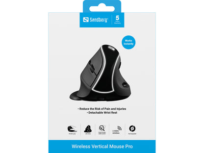 Sandberg Wireless Vertical Mouse Pro