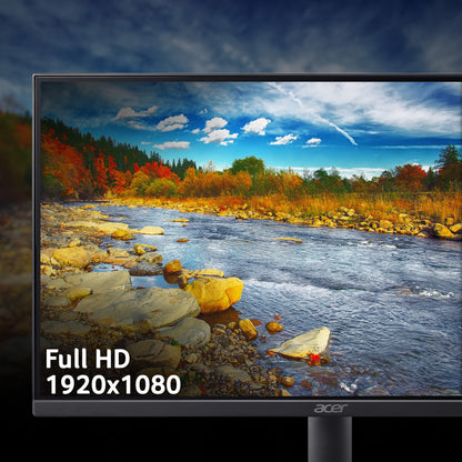 Acer EK1 EK221QJ0 - 21.5" IPS Full HD (1920x1080), 120Hz, 5ms, HDMI, VGA. Black