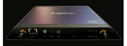 BrightSign HD1026 digital media player Black 4K Ultra HD 3840 x 2160 pixels Wi-Fi