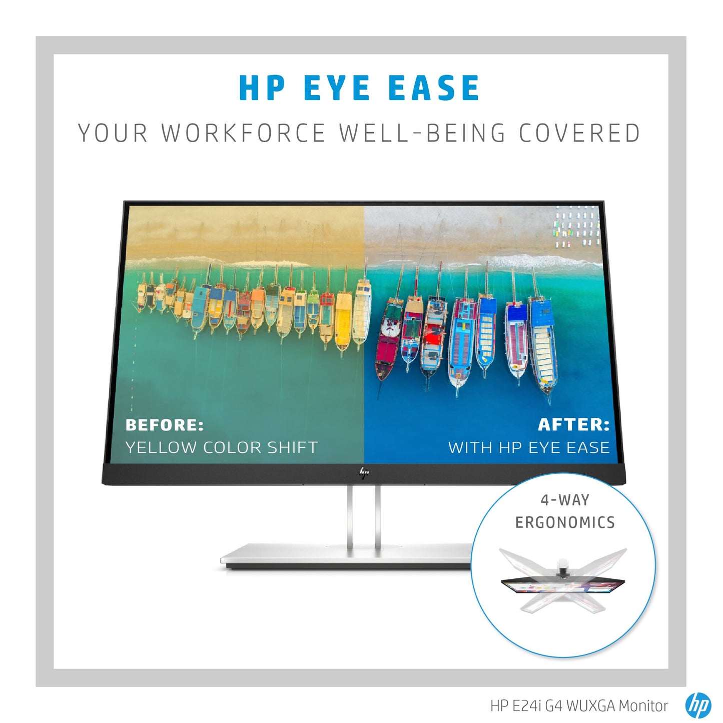 HP E-Series E24i G4 WUXGA Monitor