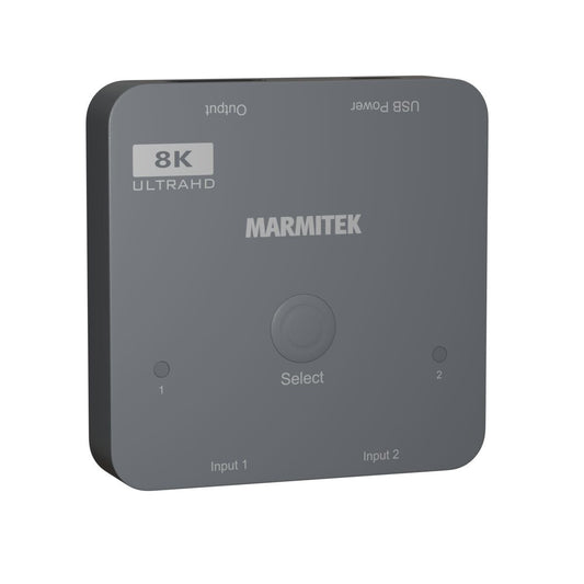 Marmitek Connect 720 - HDMI switch 8K 60Hz - 4K 120Hz - HDMI 2.1 - 2 in / 1 out