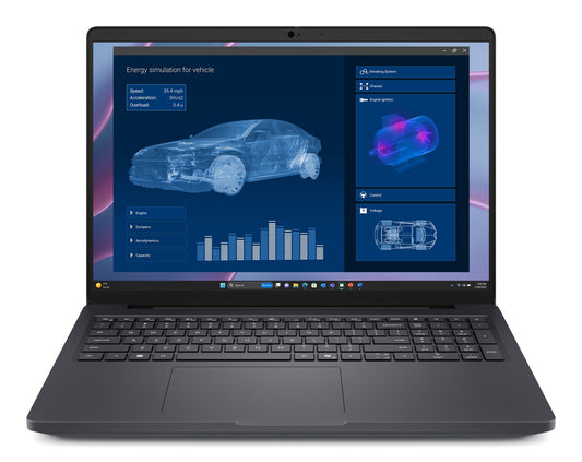 DELL Pro Max 16 MC16255 Copilot+ PC AMD Ryzen AI 7 PRO PRO 350 Mobile workstation 40.6 cm (16") Full HD+ 32 GB LPDDR5x-SDRAM 512 GB SSD NVIDIA RTX PRO 500 Blackwell Wi-Fi 7 (802.11be) Windows 11 Pro UK English Black