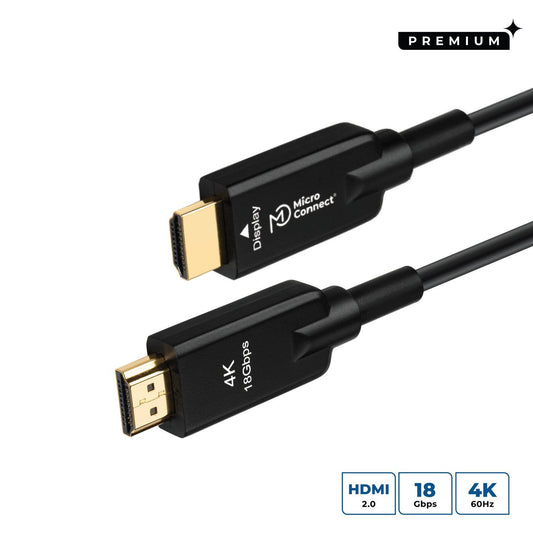 Microconnect HDM191950V2.0AOP HDMI cable 50 m HDMI Type A (Standard) Black