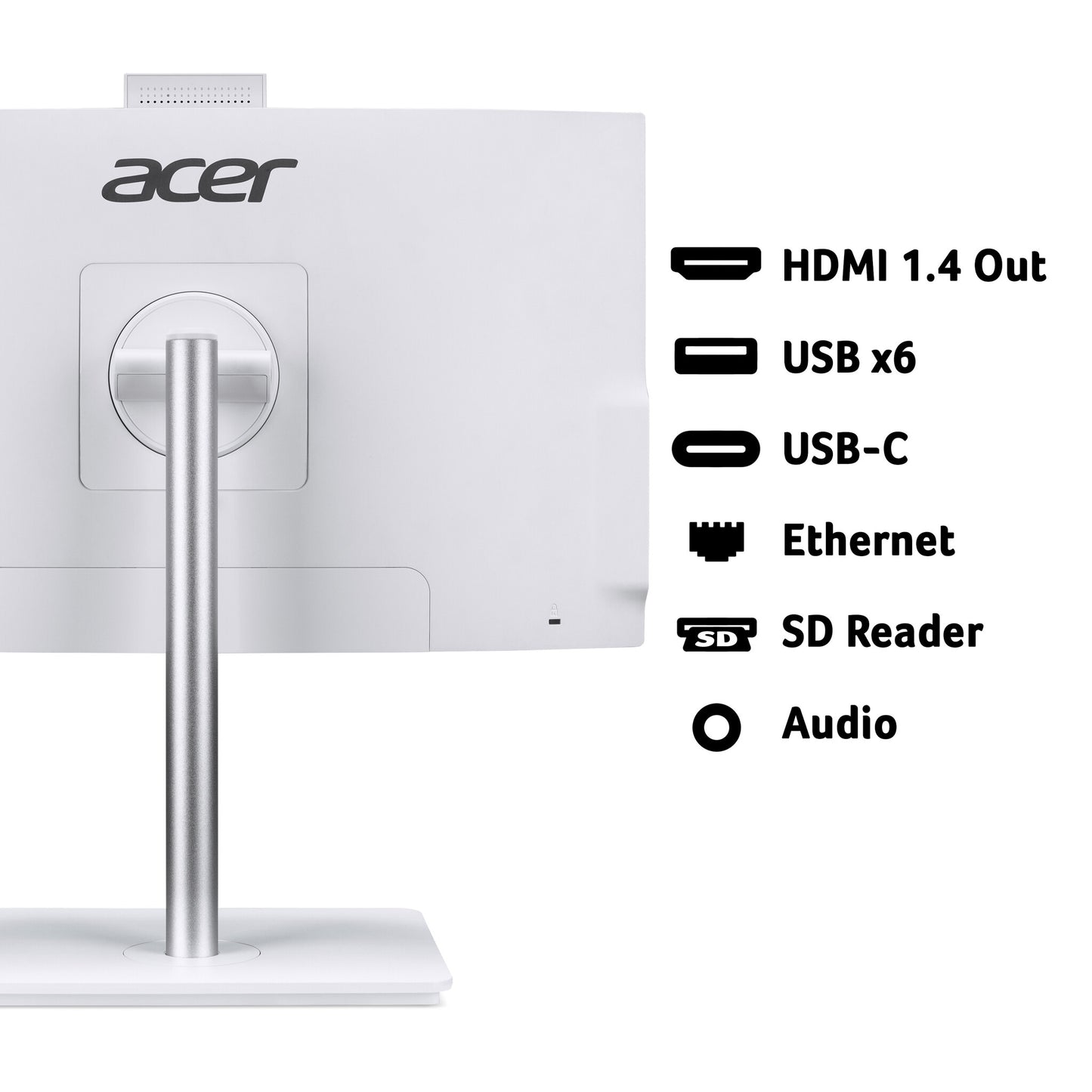 Acer Aspire C27 27" All-in-One Desktop – Intel Core 5, 16GB RAM, 1TB SSD