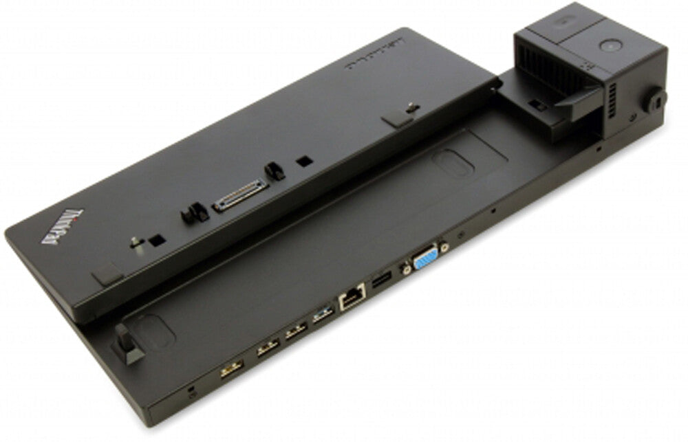 Lenovo 40A00065DK laptop dock/port replicator Docking Black