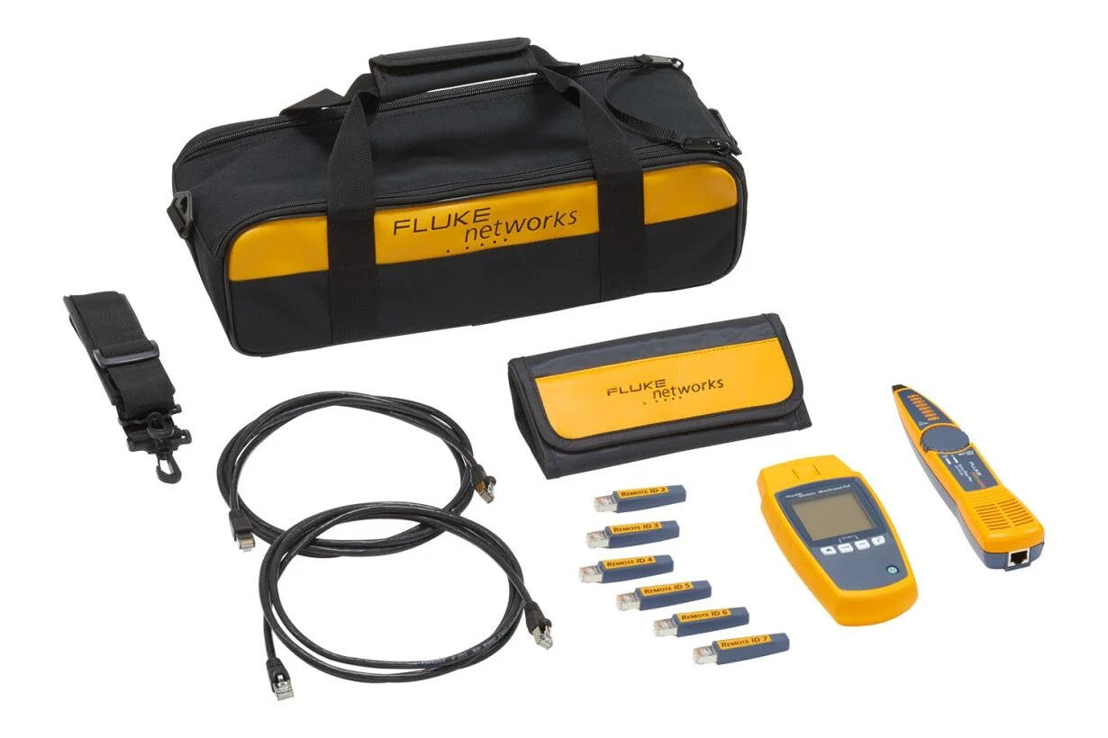 Fluke MicroScanner PoE PoE tester Black, Blue, Yellow