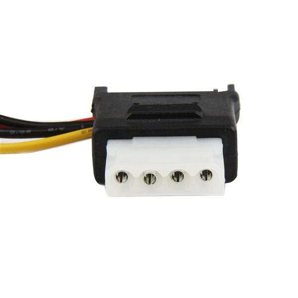 StarTech.com LP4 to SATA Power Cable Adapter with Floppy Power