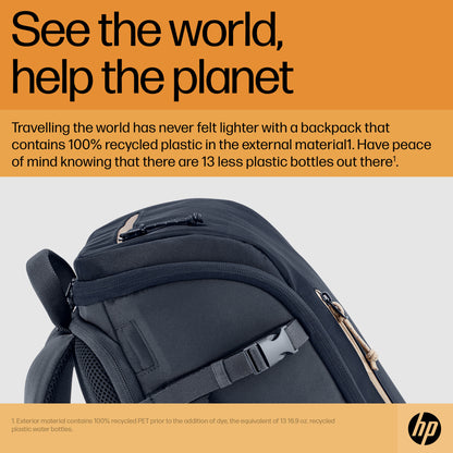 HP Travel 25 Liter 15.6 Iron Grey Laptop Backpack